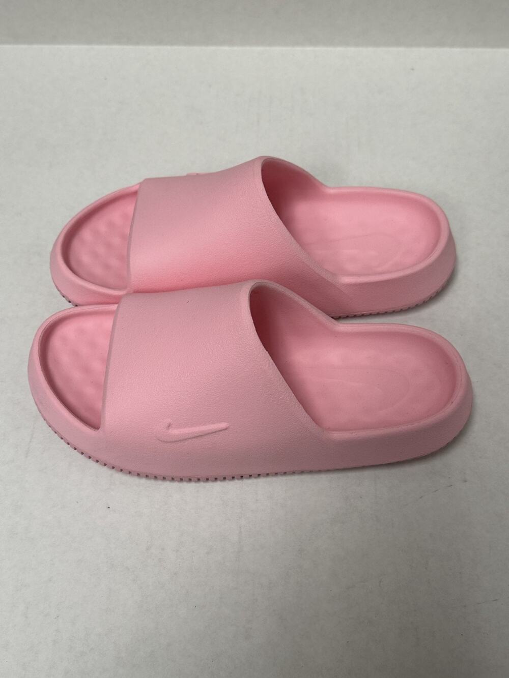 Nike Calm 2.0 Kids Girl's Slip-On Sandals Size 4 Pink